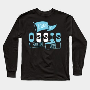 Oasis 25th Anniversary Logo (1) Long Sleeve T-Shirt